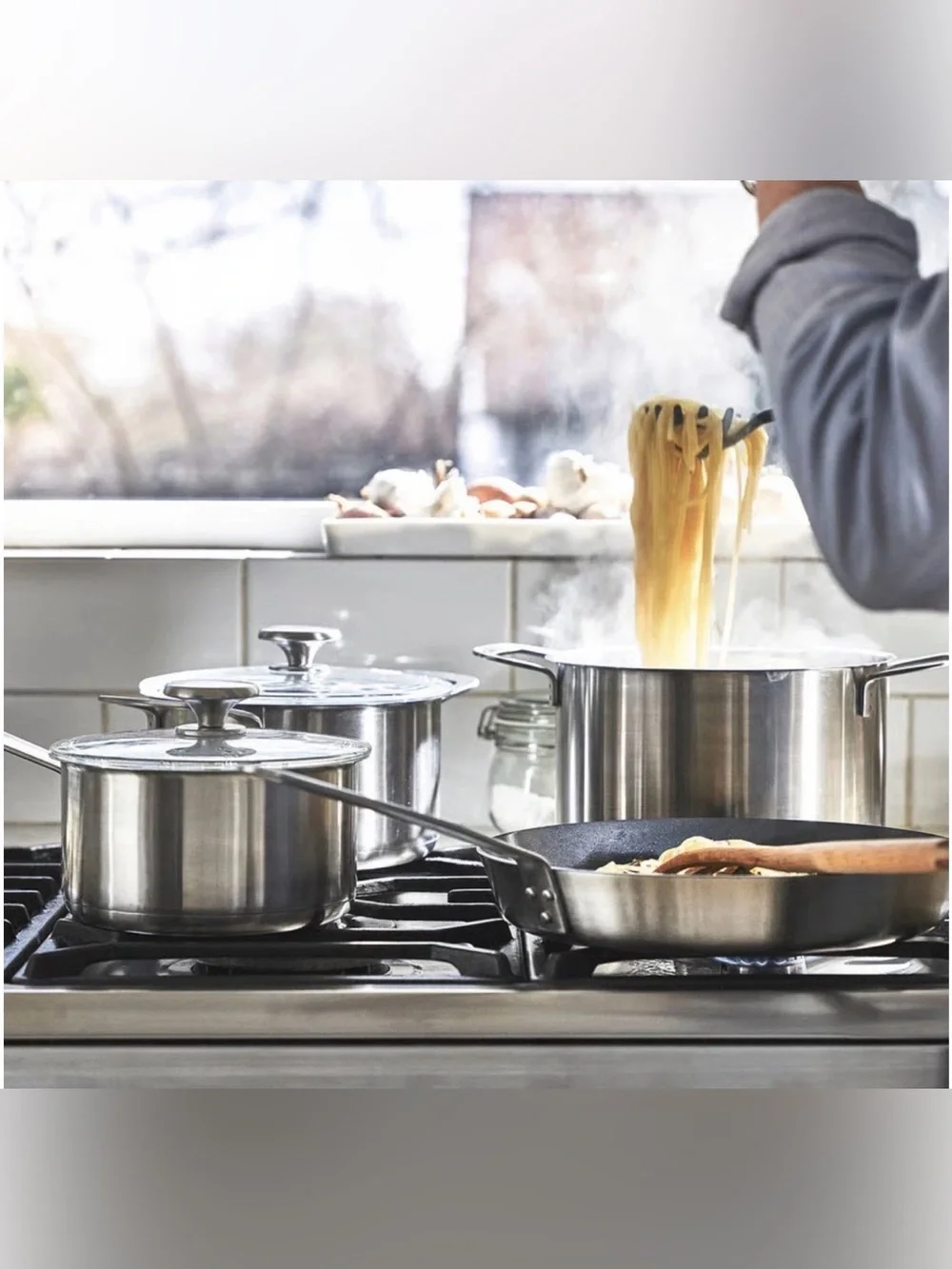 Brand New IKEA HEMKOMST 7-Piece Cookware Set.